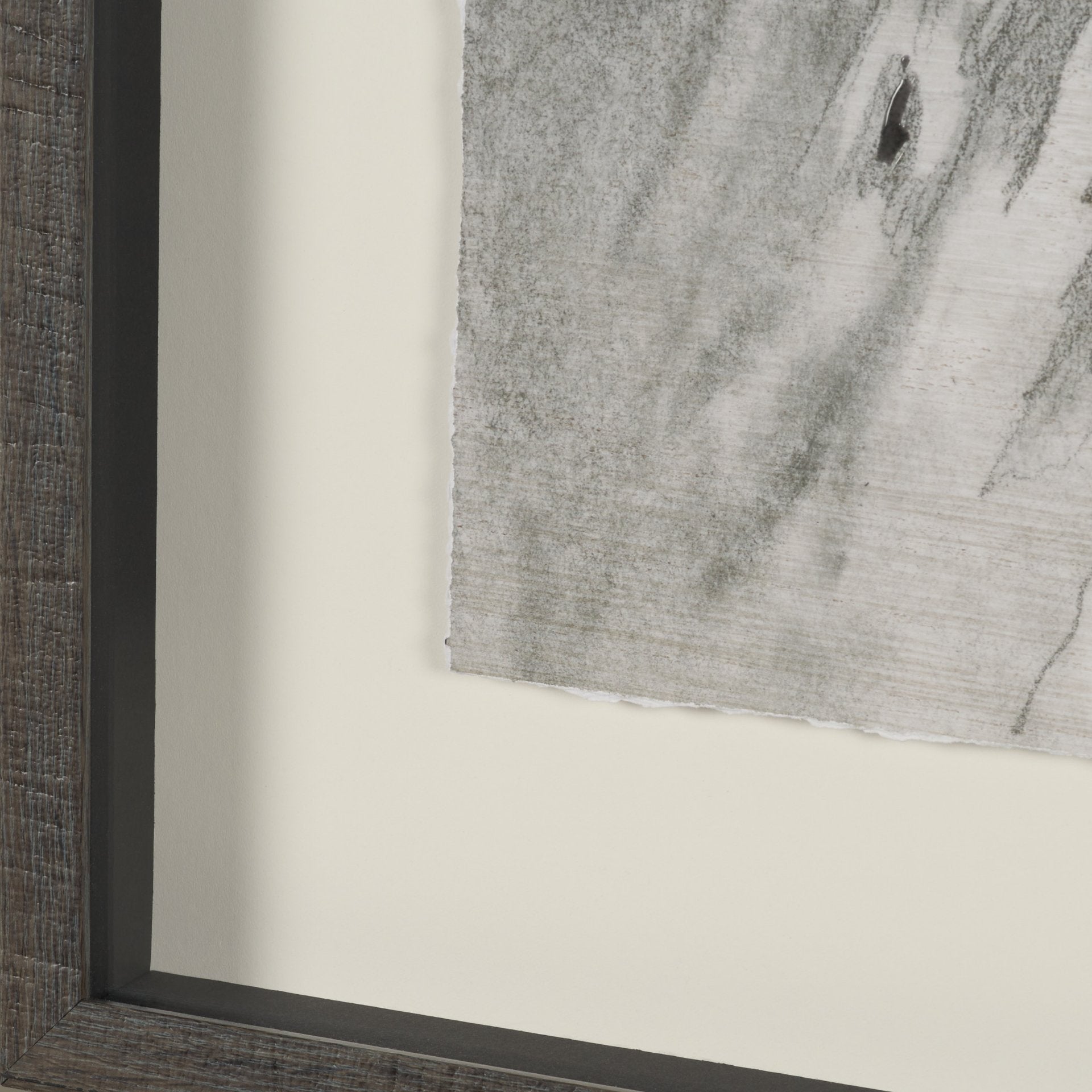 Ponderosa Whisper Hand Embelished Framed Artwork Matted under Glass
