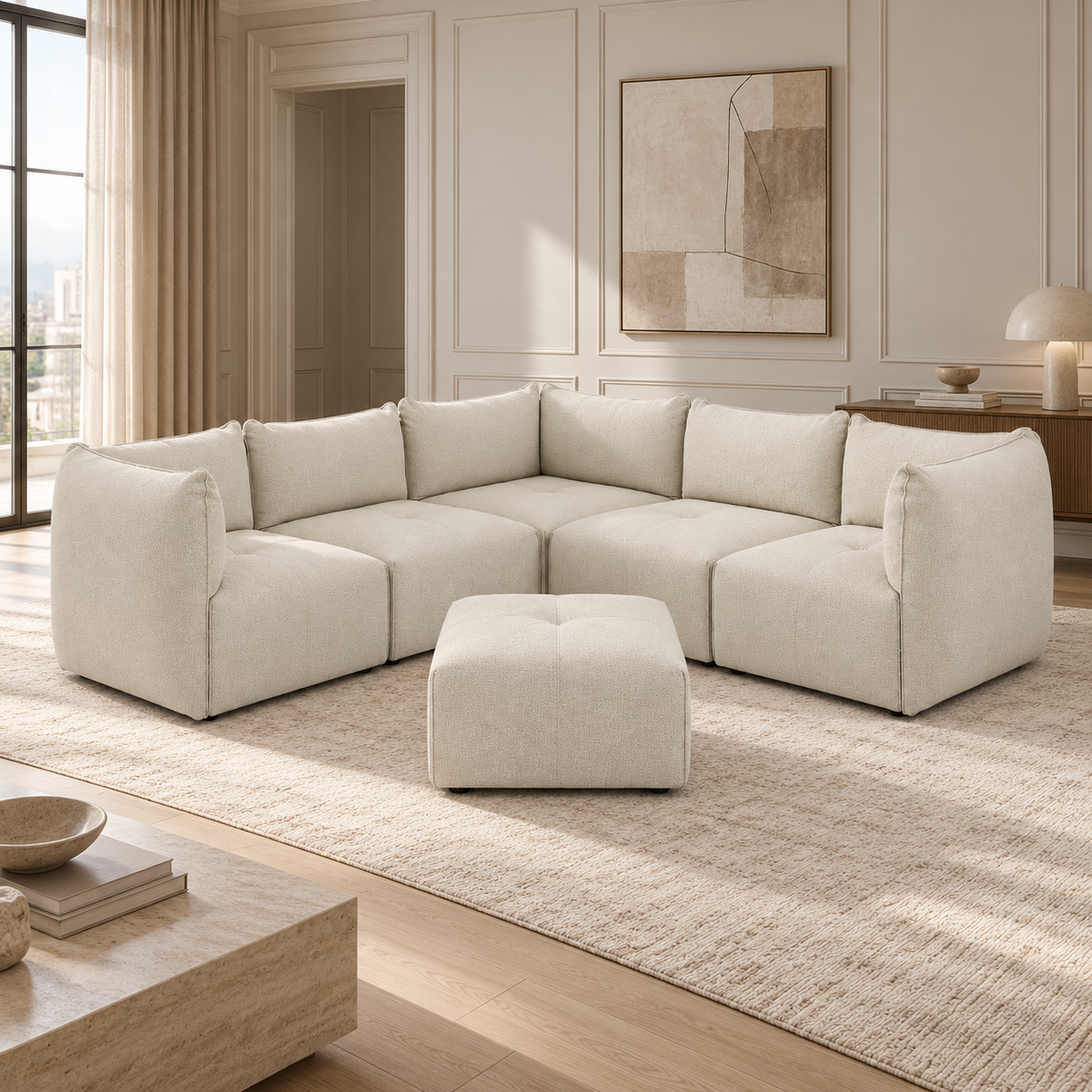 Porto 6 PCs Modular Sectional - Nala