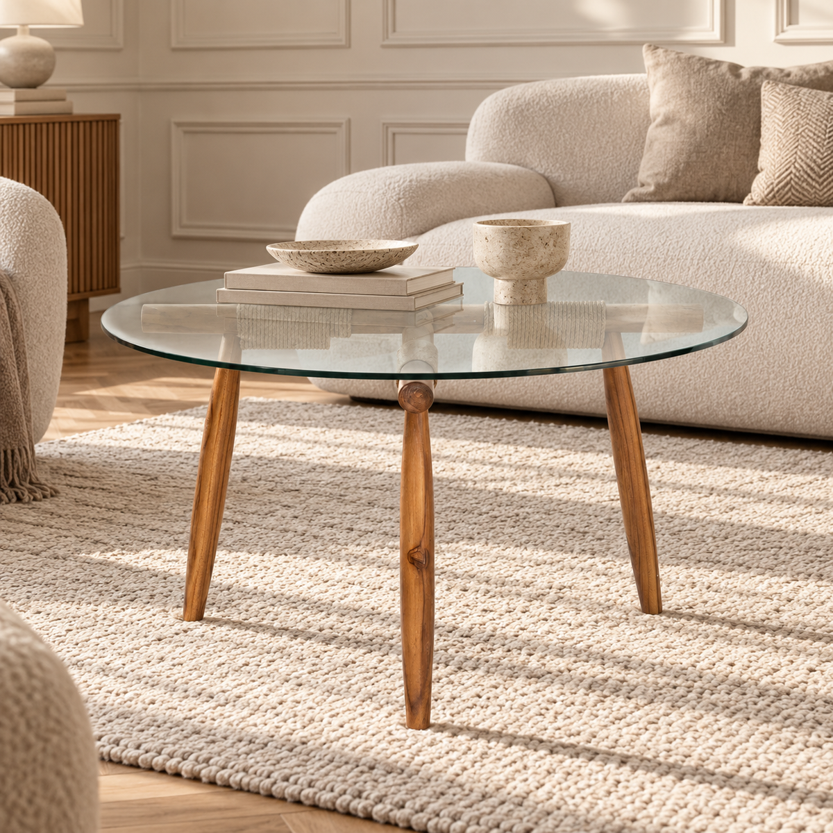 Prylor Outdoor - Round Coffee Table