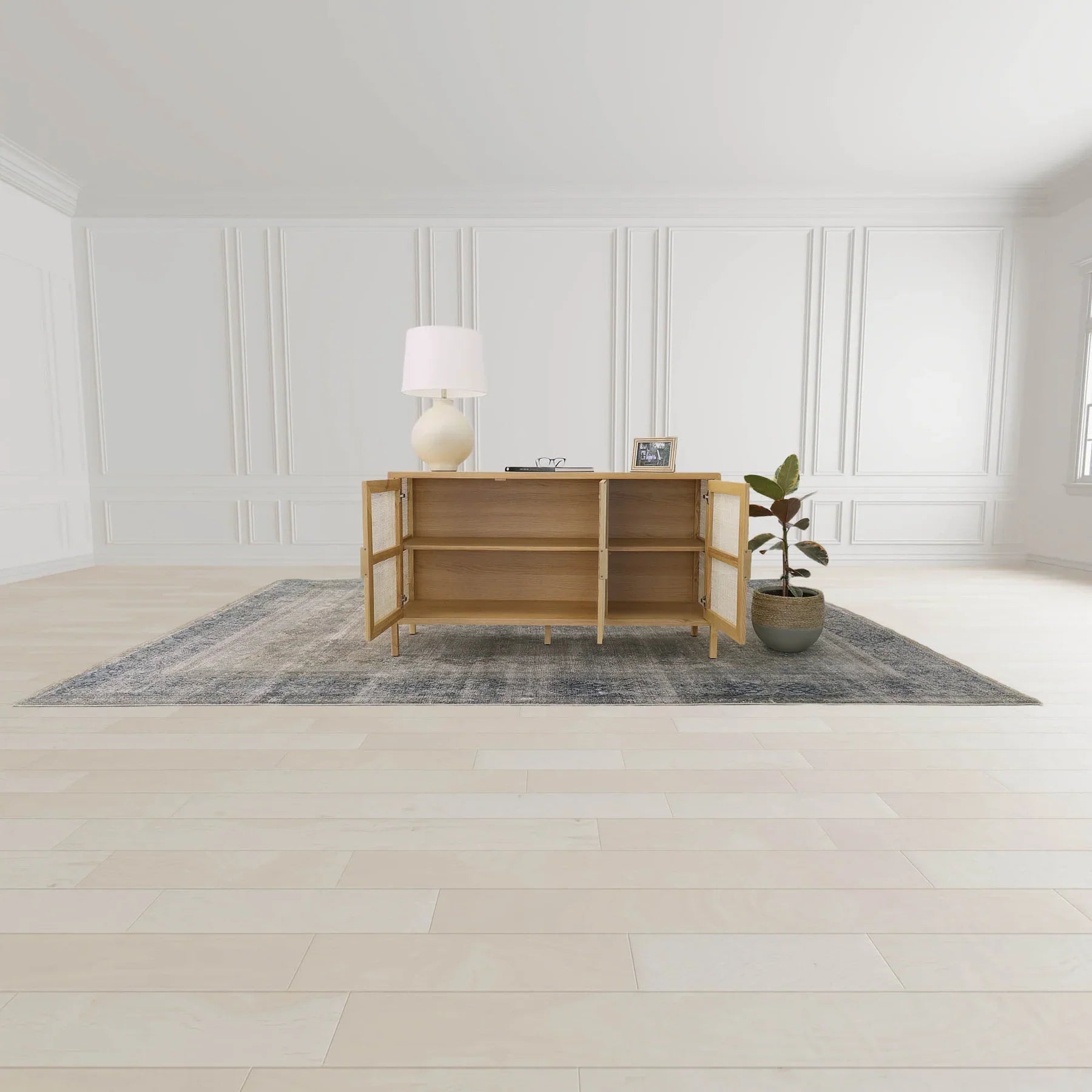 Lenver 3 Door Sideboard - Natural