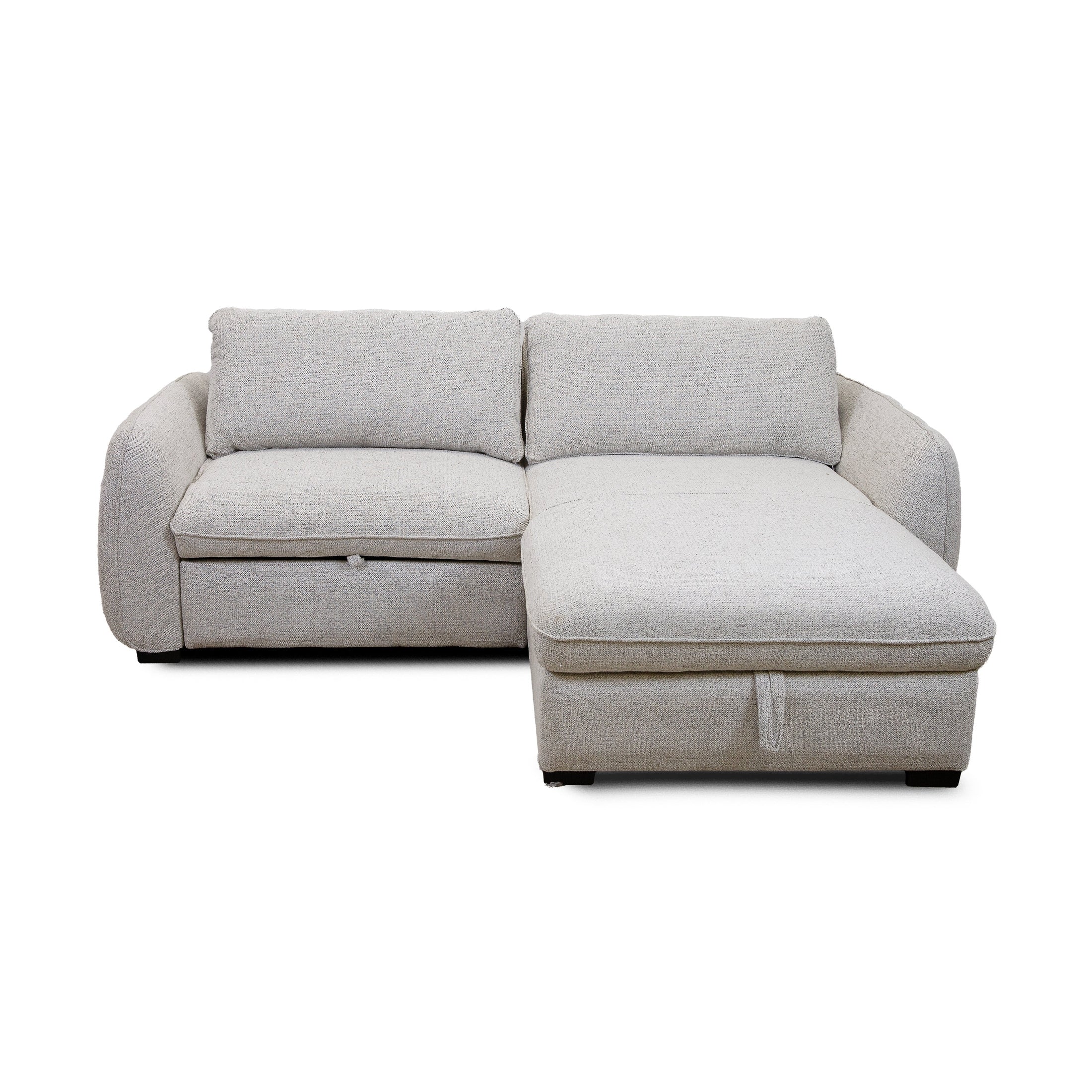 Cassey Pullout Sleeper Sectional with Storage Chaise