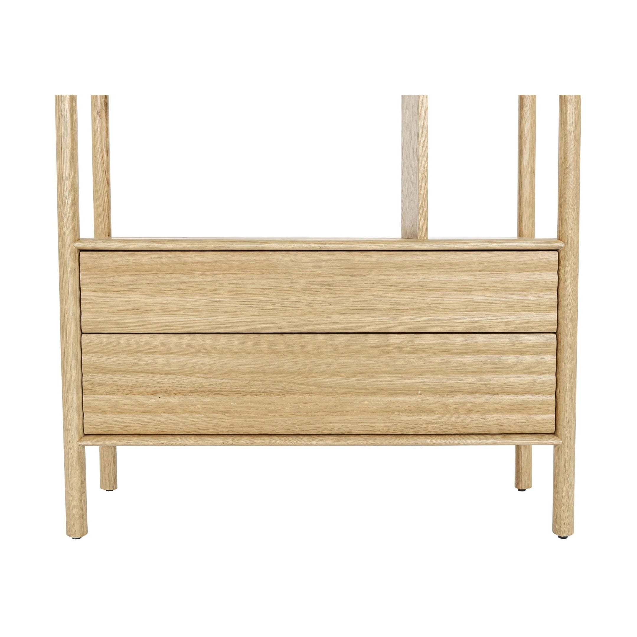 Kevara Bookcase - Light Oak
