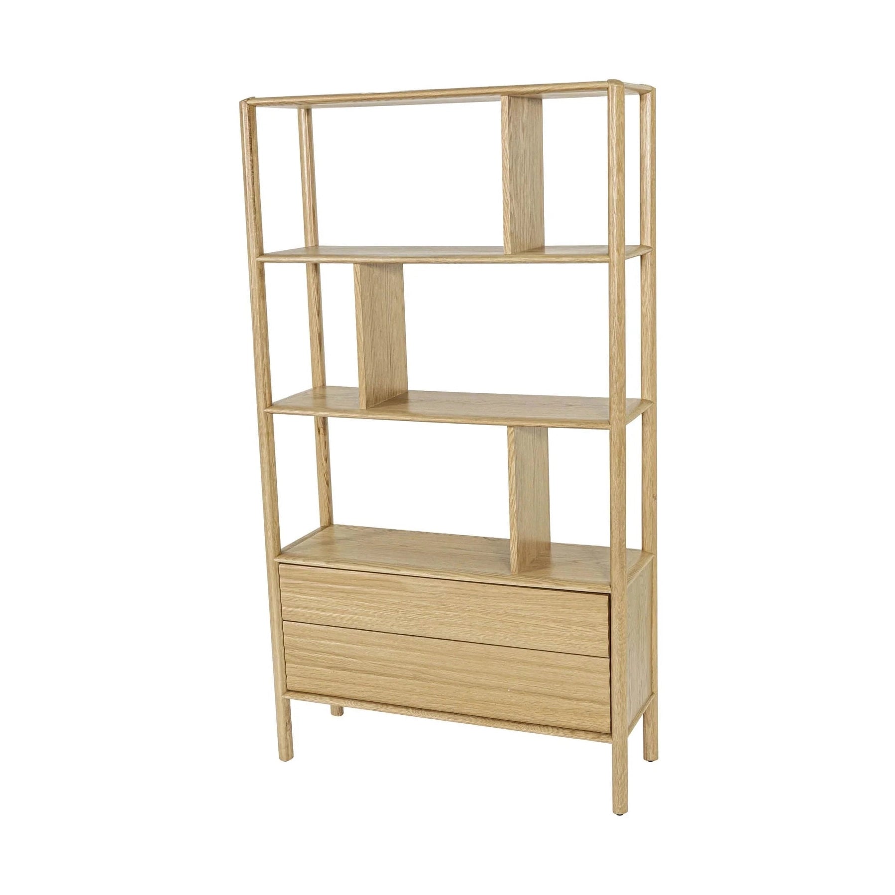 Kevara Bookcase - Light Oak