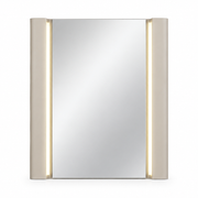 Ravello Rectangular LED Mirror – Greige