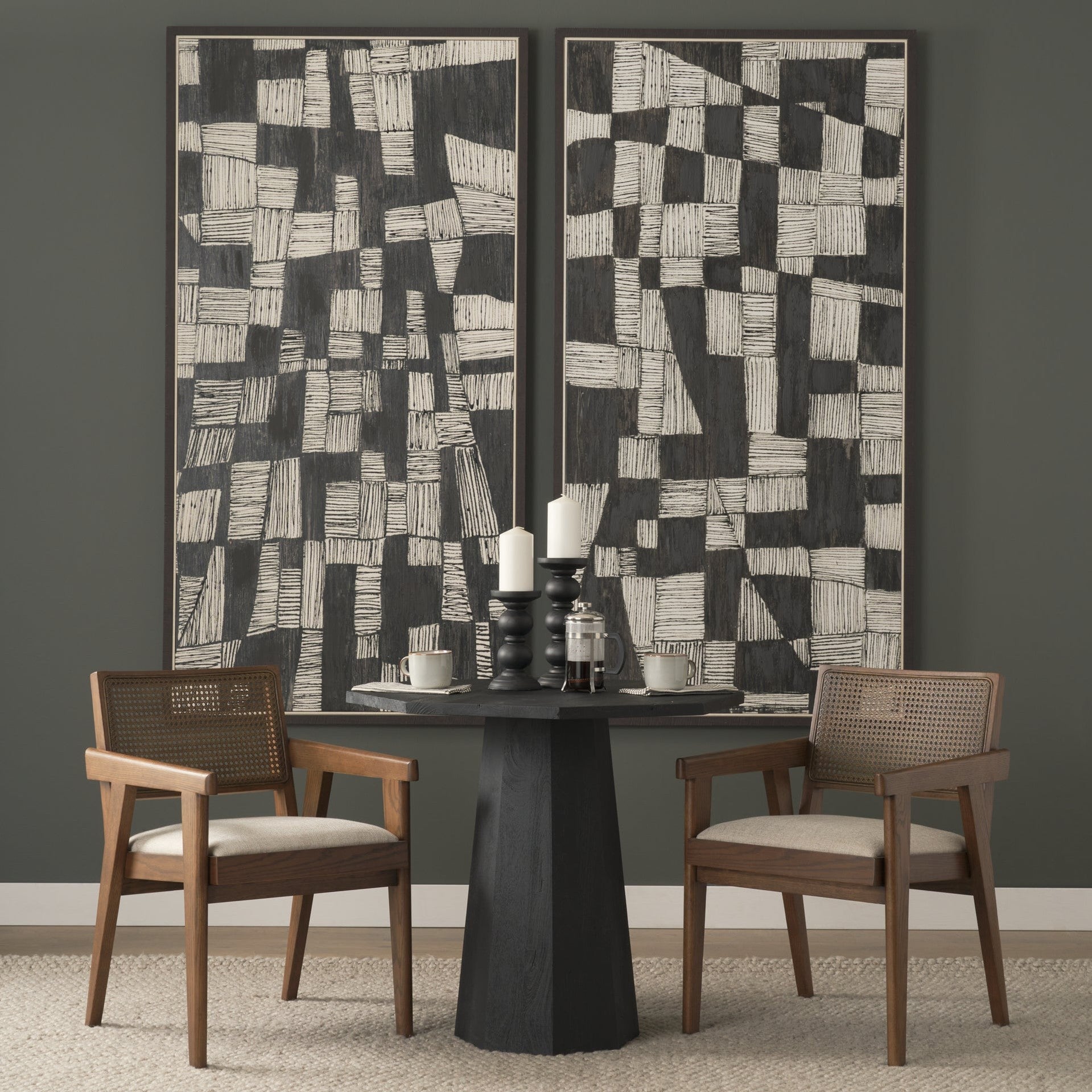 Reid Framed Dining Armchair