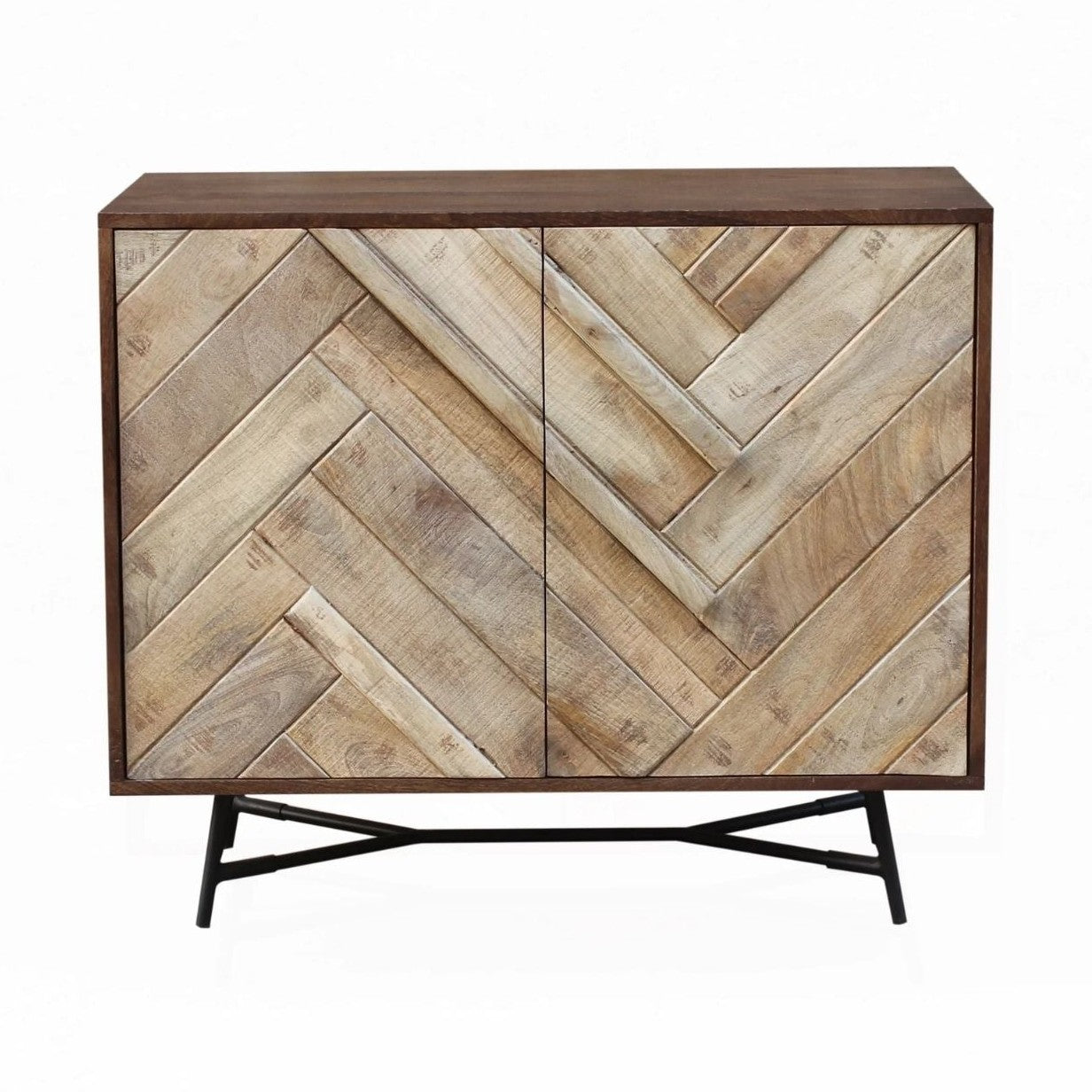 Rennes Solid Wood 2 Door Sideboard