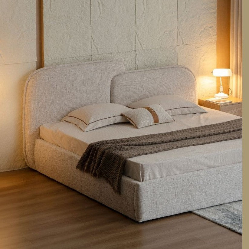 Rialto Upholstered Queen Bed with Hydraulic Storage