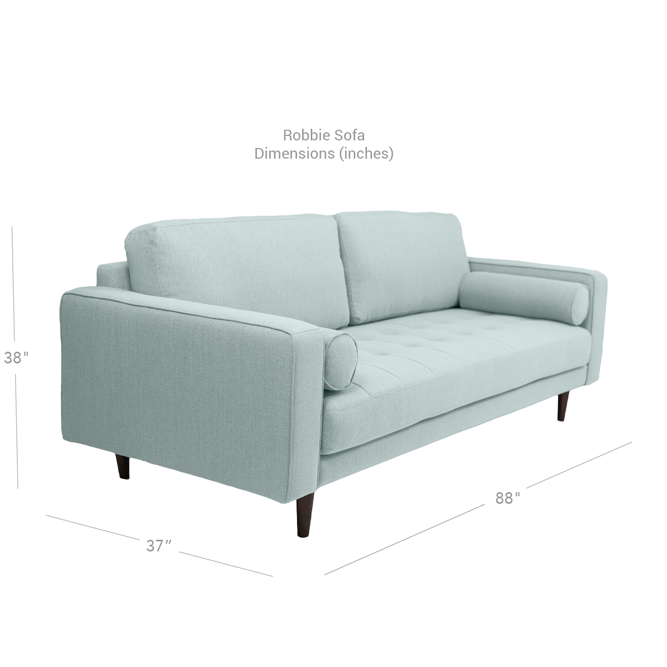 Robbie Fabric Sofa