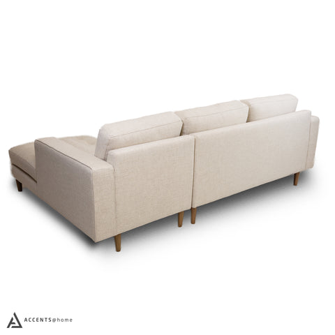 Robbie Fabric Sectional - Lovegood Bisque