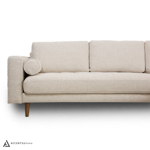 Robbie Fabric Sectional - Lovegood Bisque