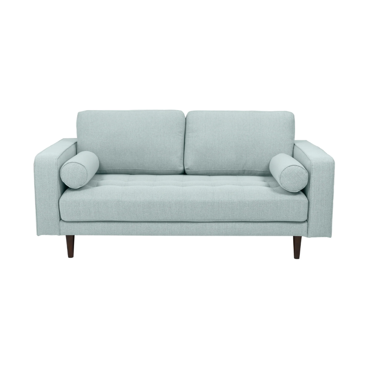 Robbie Fabric Loveseat - Light Sage