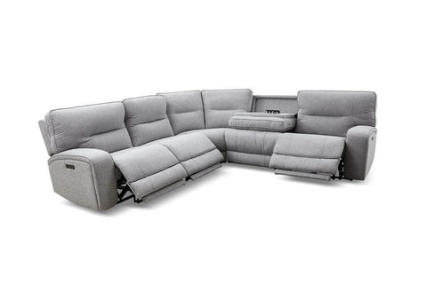 Robin 6-Piece Sectional With Recliners & Chaise 