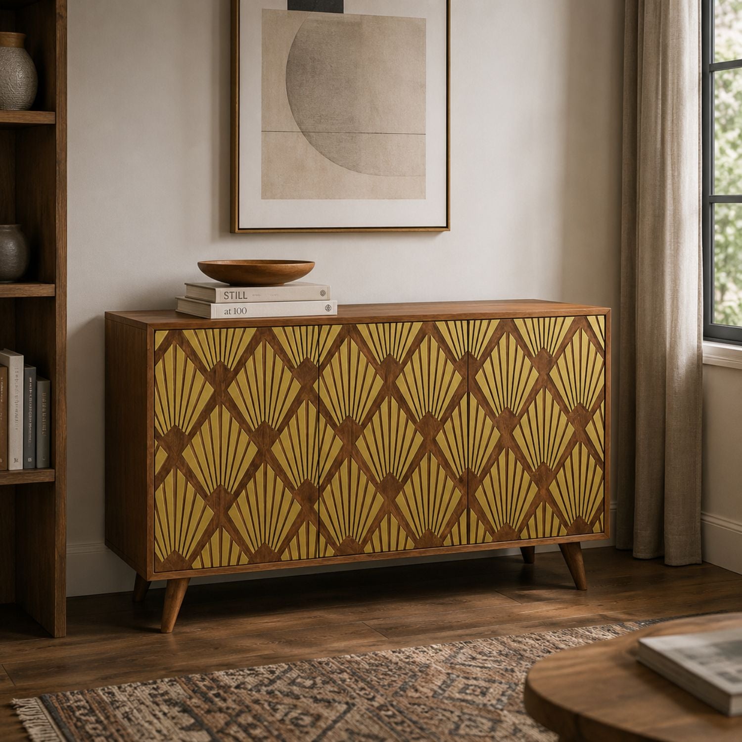 Rolex Three Door Sideboard