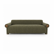 Ronan Upholstered Sofa – Deep Olive Green