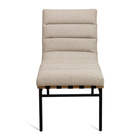 Ryna Vista Fabric Dining Chair - Linen