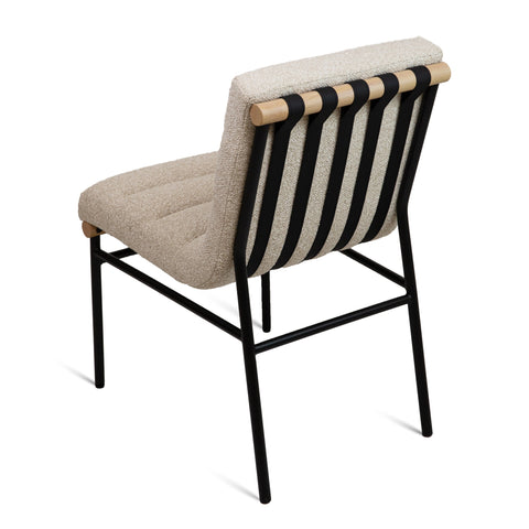 Ryna Vista Fabric Dining Chair - Linen