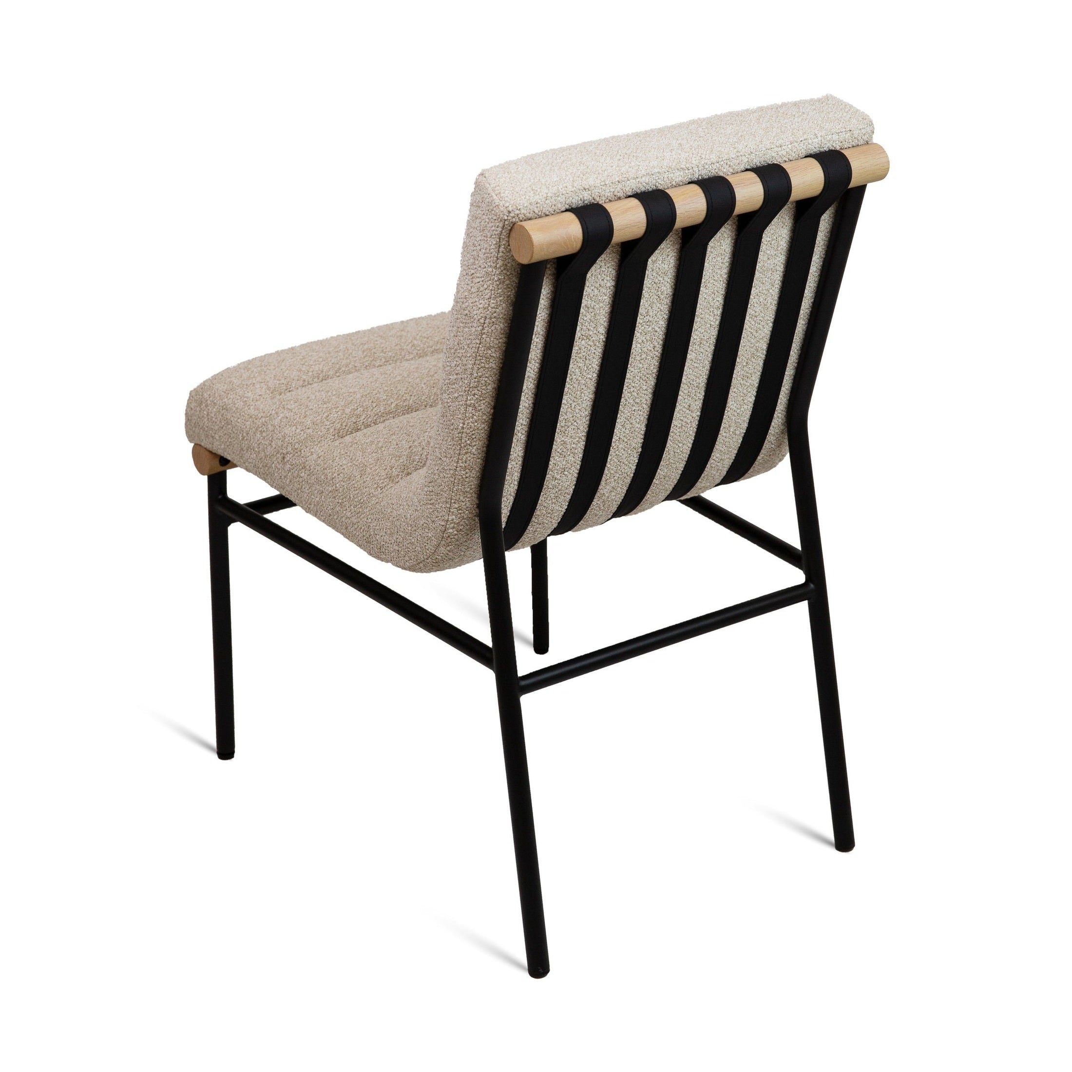 Ryna Vista Fabric Dining Chair - Linen