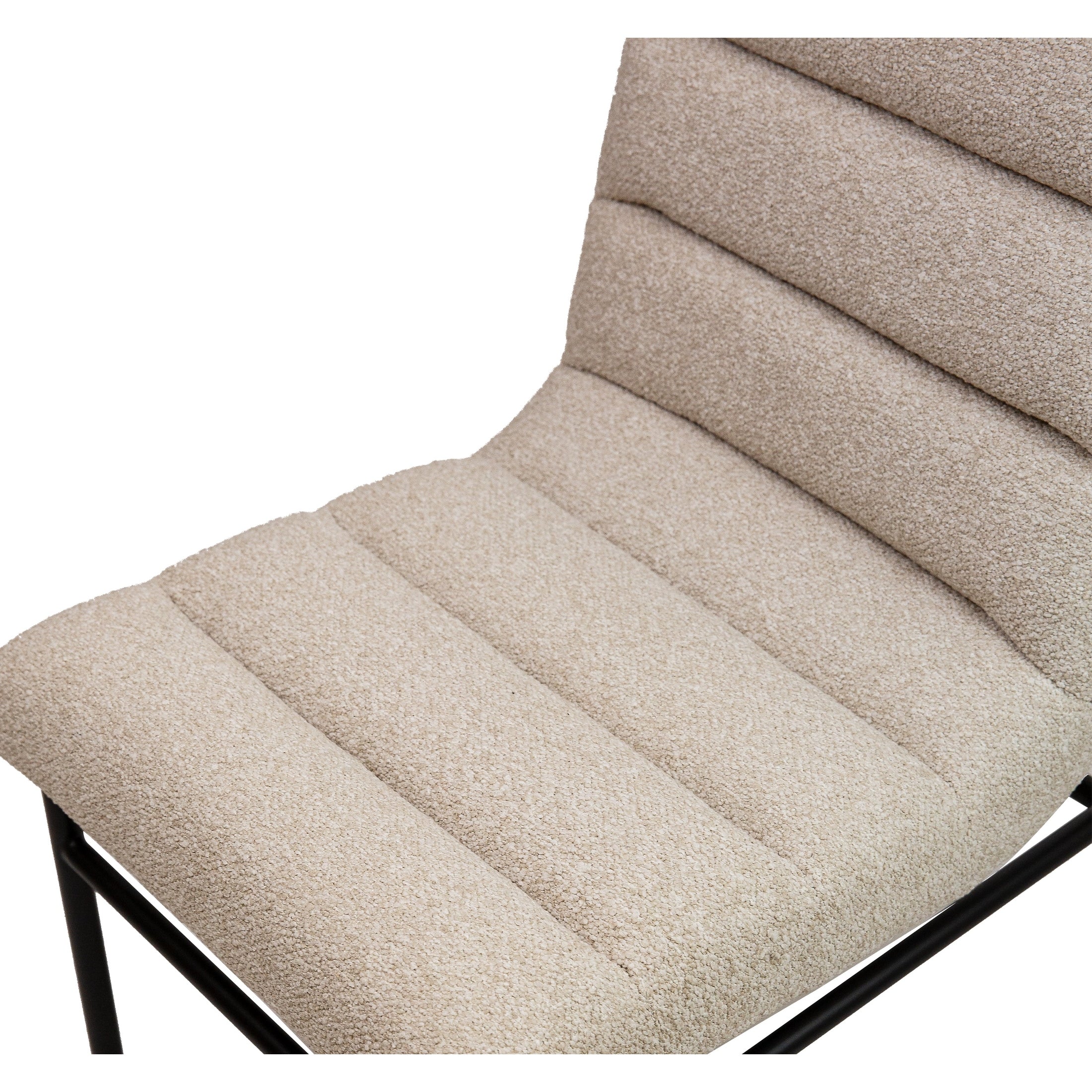 Ryna Vista Fabric Dining Chair - Linen