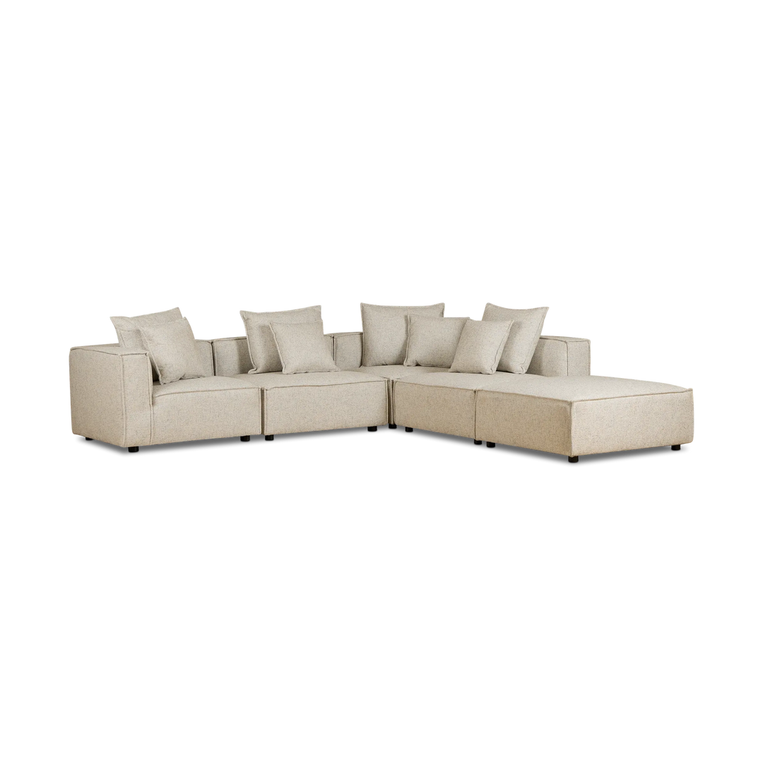 Phoebe 5 Piece Modular Set - Quartz
