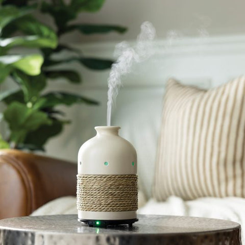 Ceramic & Rope Medium Ultrasonic Diffuser