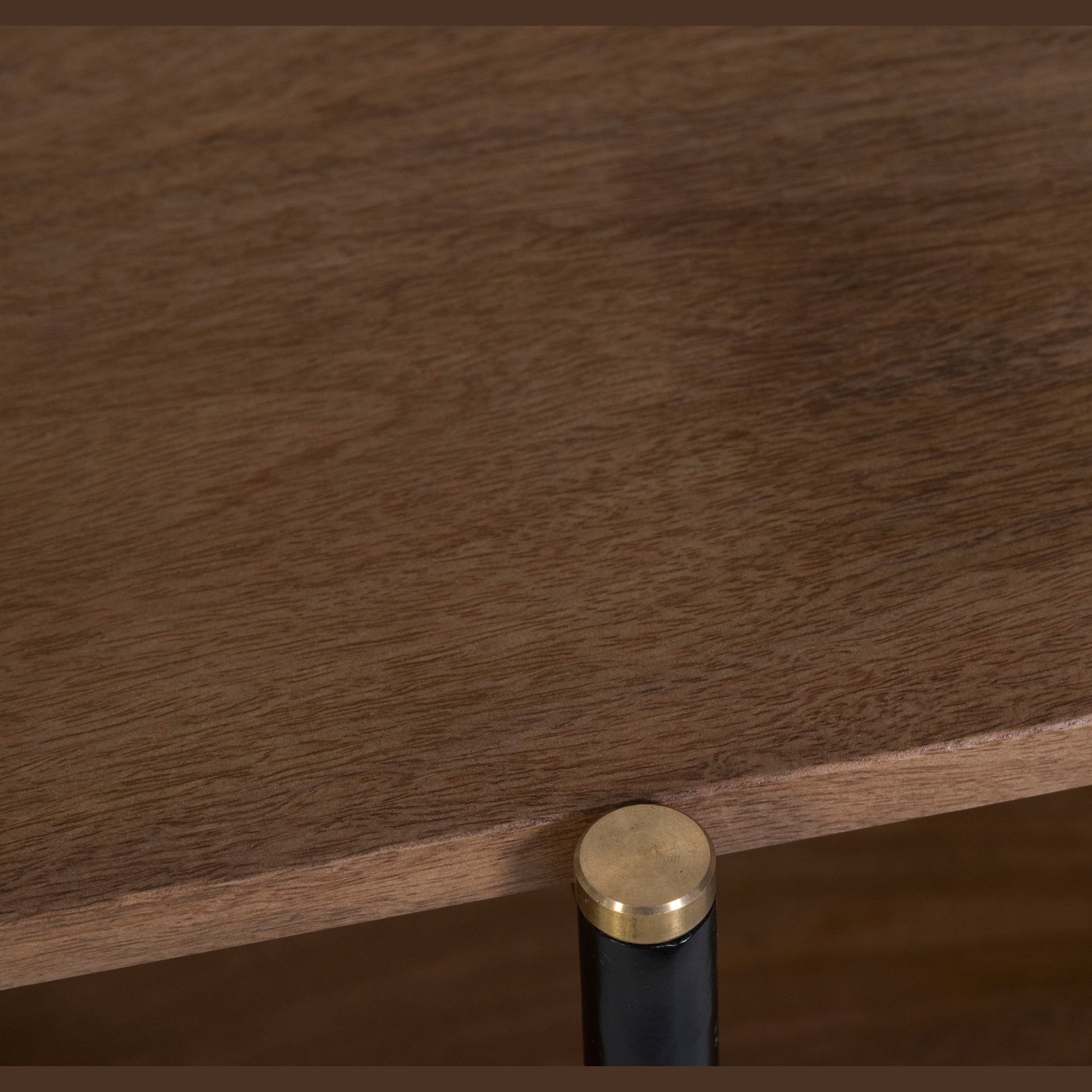 Kobbo Metal Mango Wooden Coffee Table
