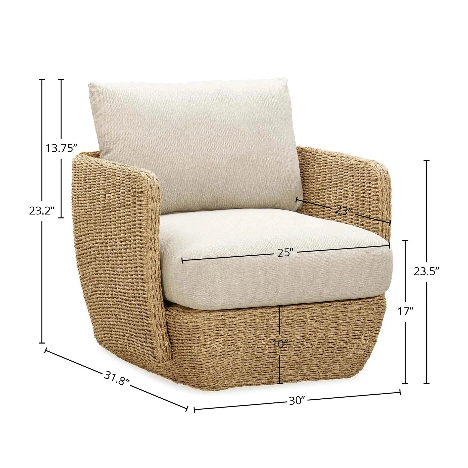 Ismere Outdoor Club Chair