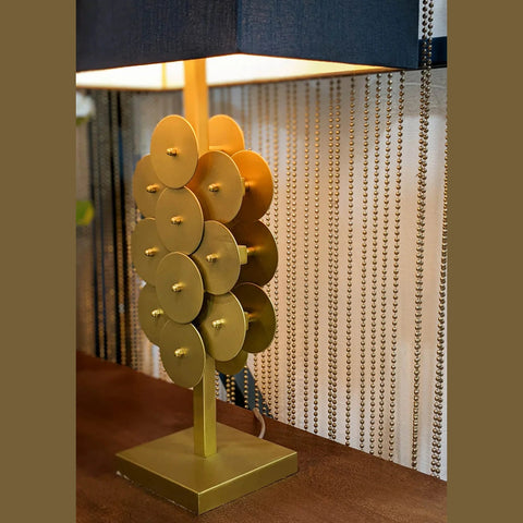 Liora Brass Disc Lamp