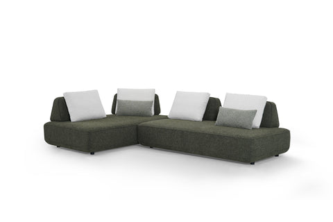 Antonio 2 PCs Sectional with Removable Cushions