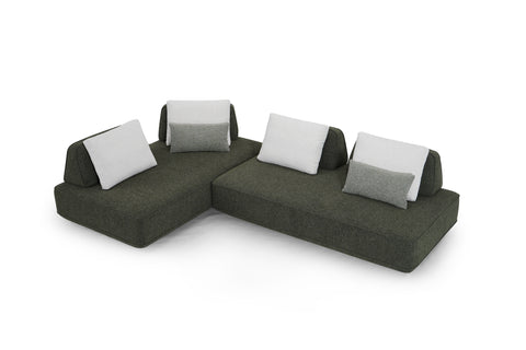 Antonio 2 PCs Sectional with Removable Cushions