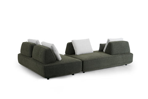 Antonio 2 PCs Sectional with Removable Cushions