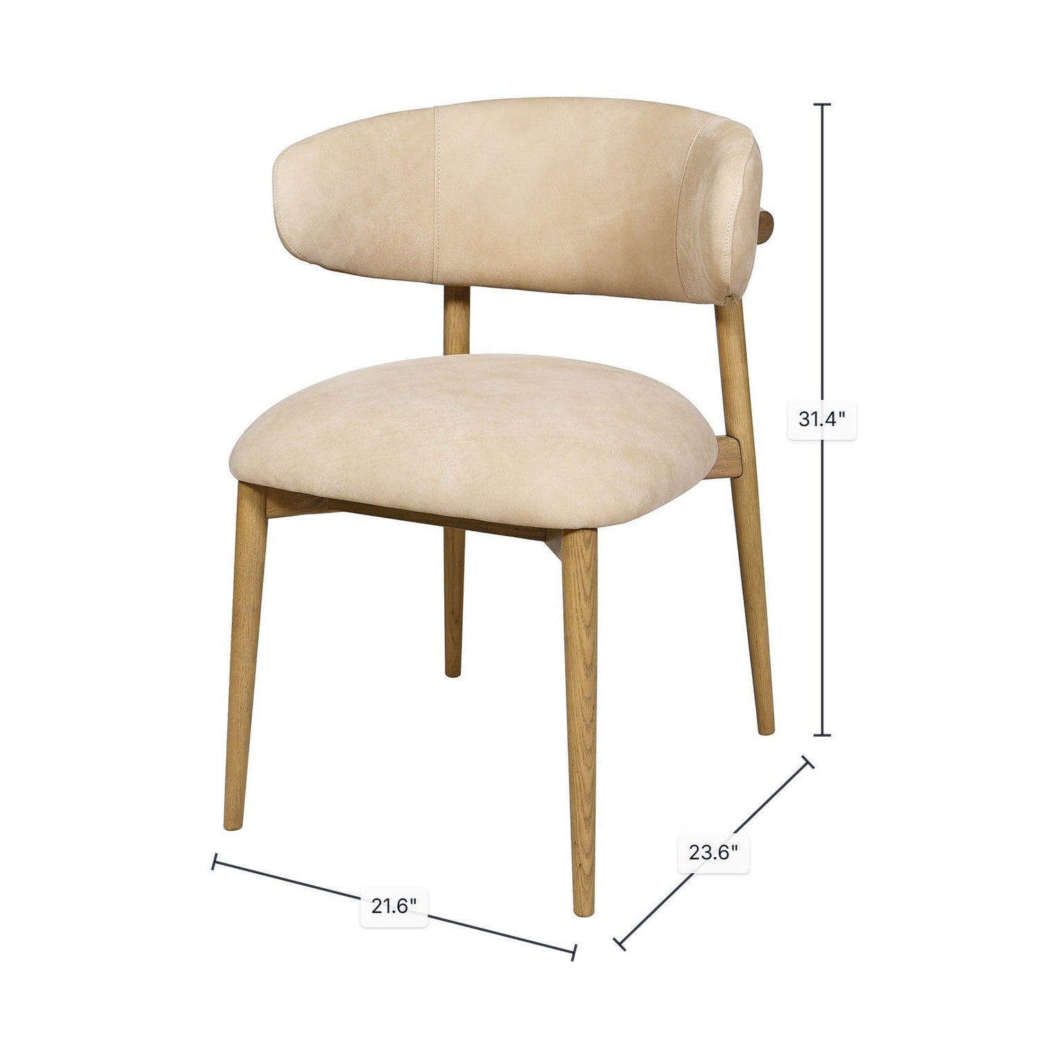 Arista Dining Chair - Natural