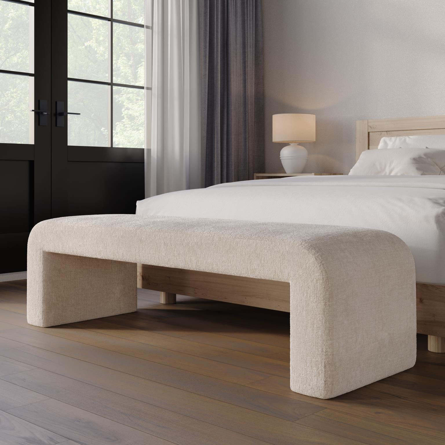 Sophia Large Upholstered Accent Bench