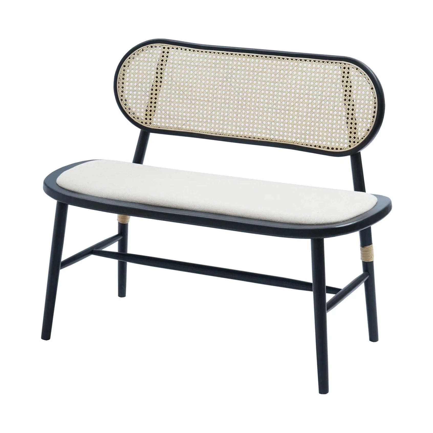 Yarven Small Bench - Black