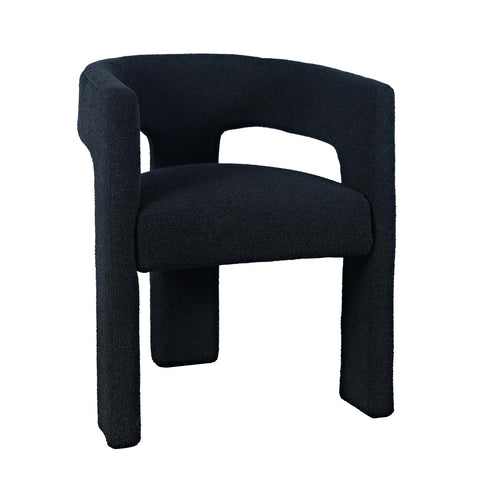 Sven Upholstered Dining Chair in Bouclé Fabric