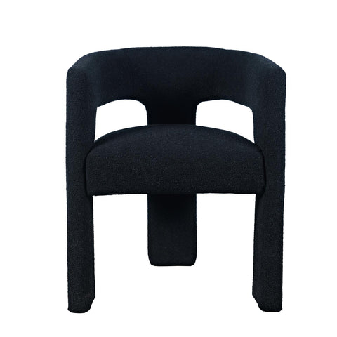 Sven Upholstered Dining Chair in Bouclé Fabric