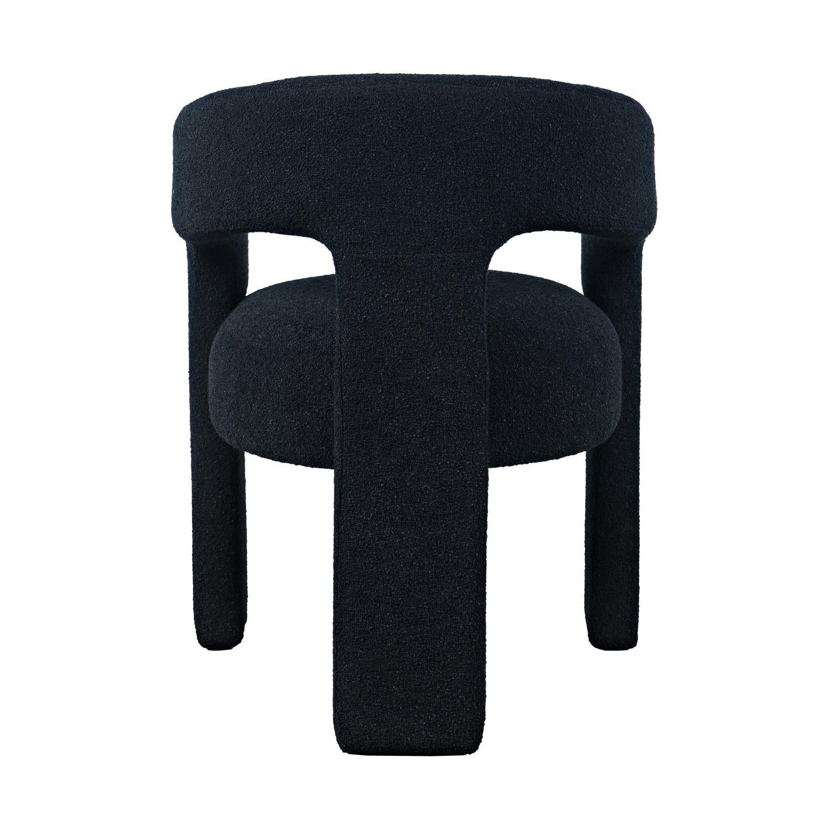 Sven Upholstered Dining Chair in Bouclé Fabric