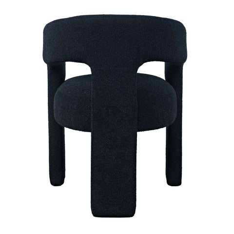 Sven Upholstered Dining Chair in Bouclé Fabric