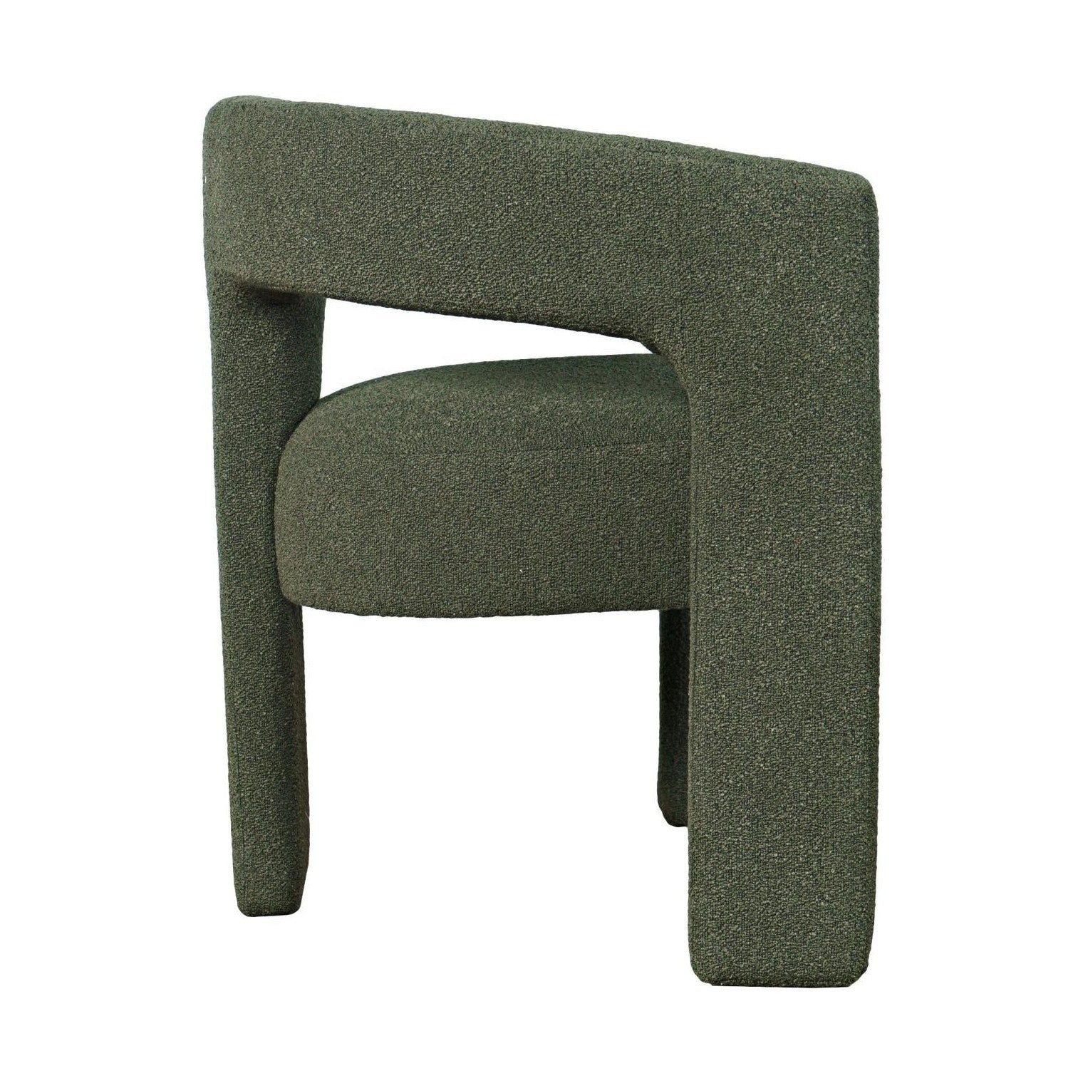 Sven Upholstered Dining Chair in Bouclé Fabric