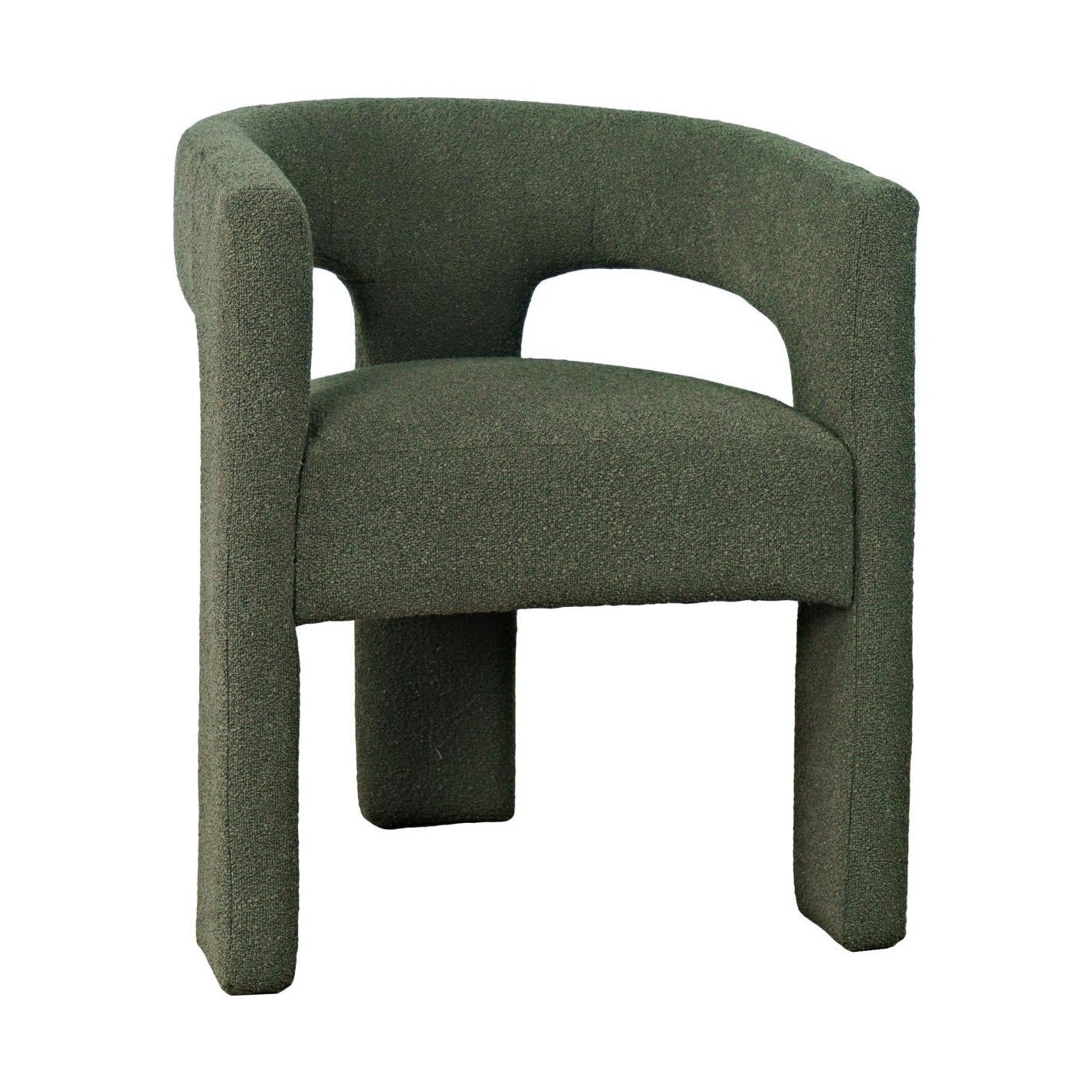 Sven Upholstered Dining Chair in Bouclé Fabric
