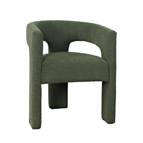 Sven Upholstered Dining Chair in Bouclé Fabric