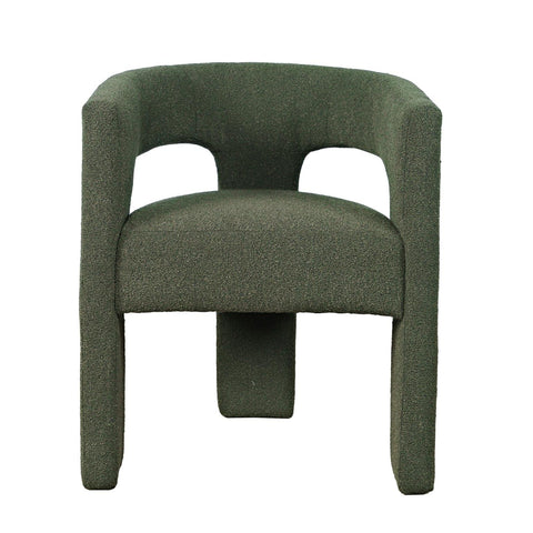 Sven Upholstered Dining Chair in Bouclé Fabric