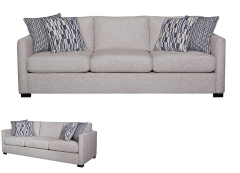 Sammy Condo Sofa with 4 Toss Pillows