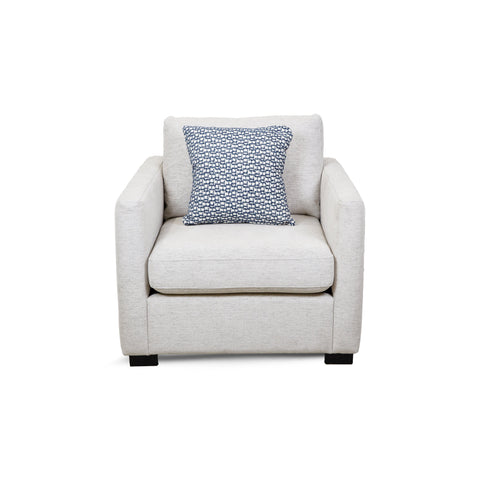 Sammy Accent Chair with 2 Toss Pillows