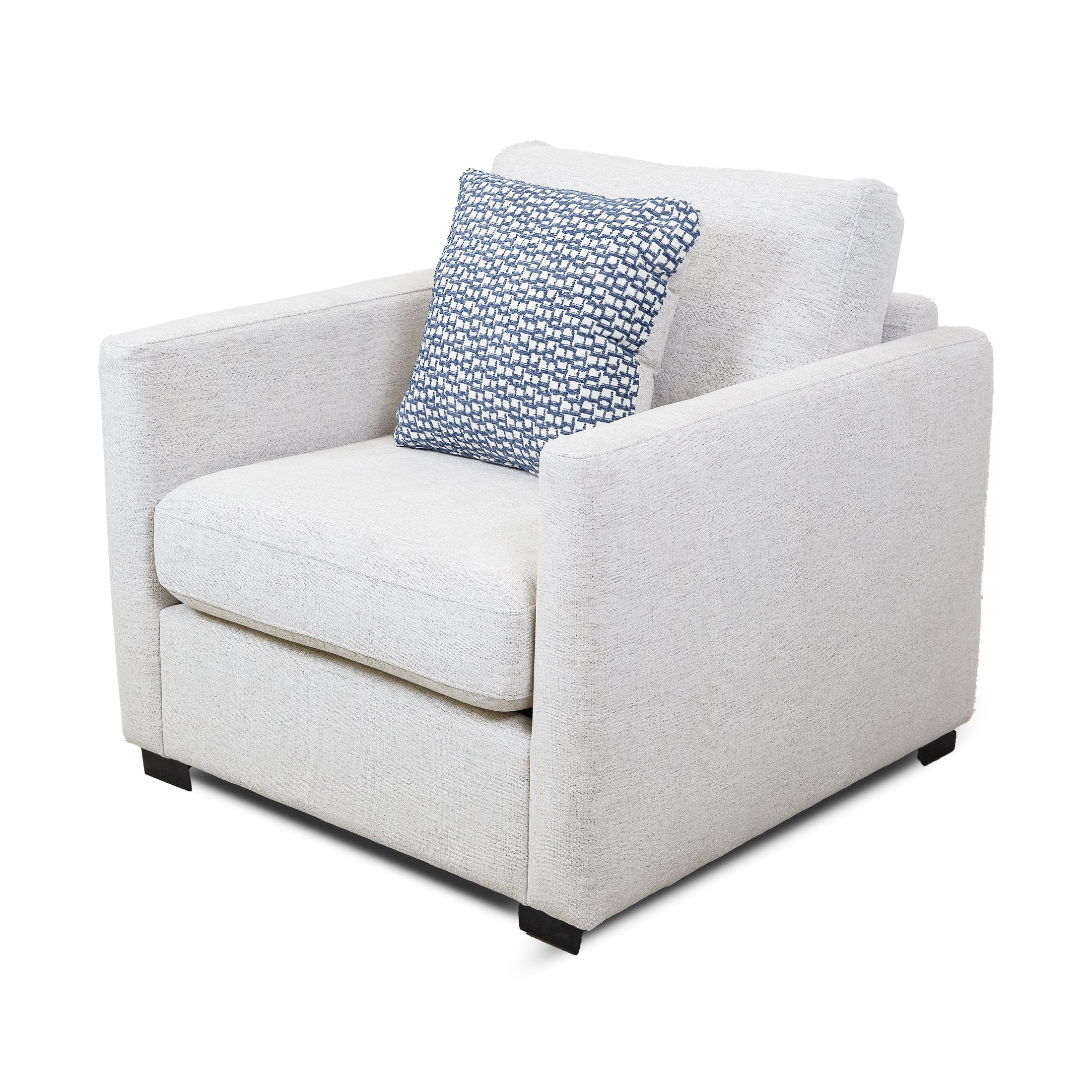 Sammy Accent Chair with 2 Toss Pillows