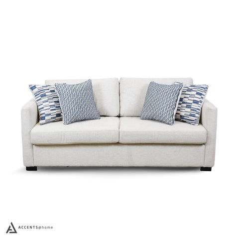 Sammy Condo Sofa with 4 Toss Pillows