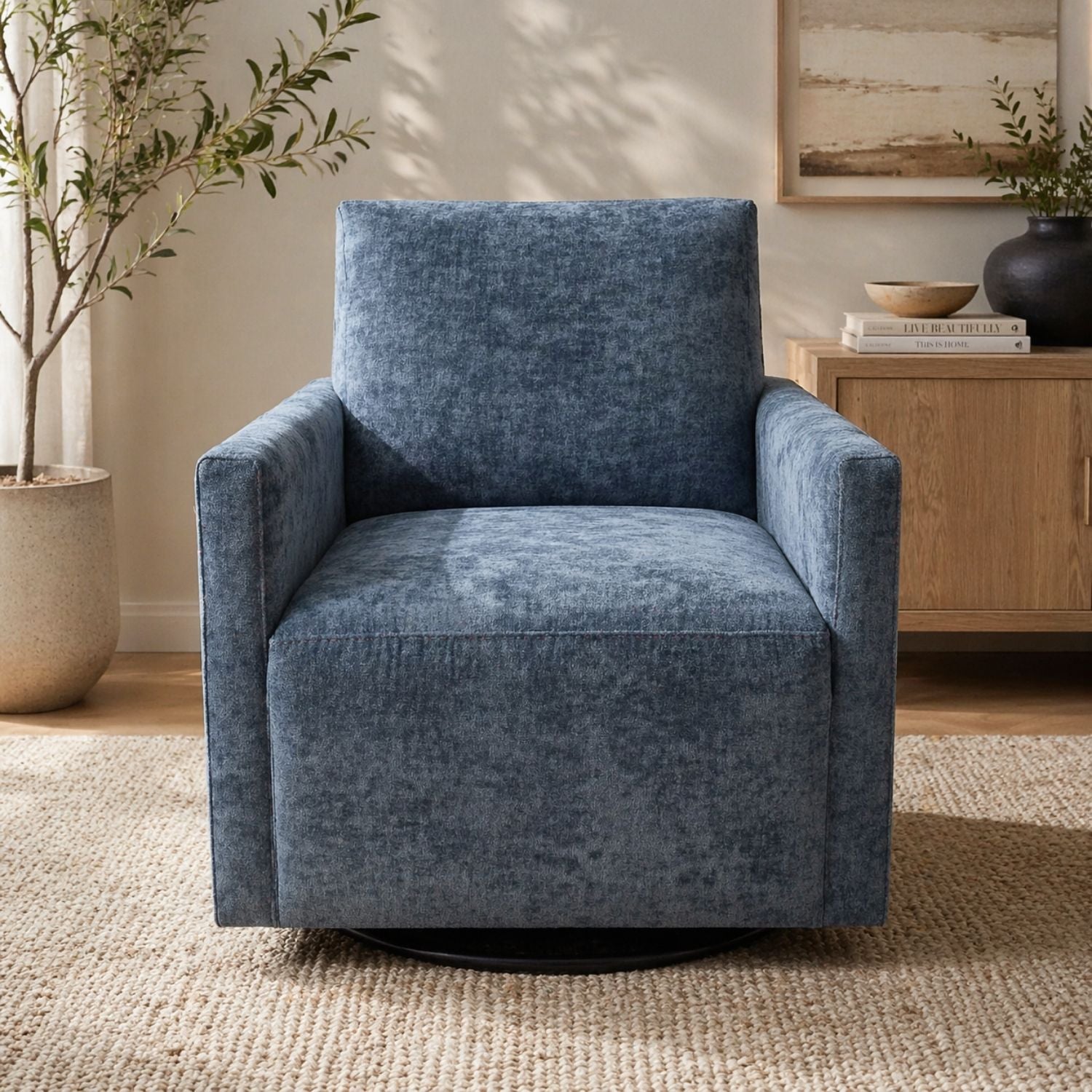 Sarnel Swivel Club Chair