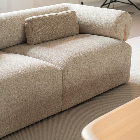 Cillian 3 Seater Fabric Sofa