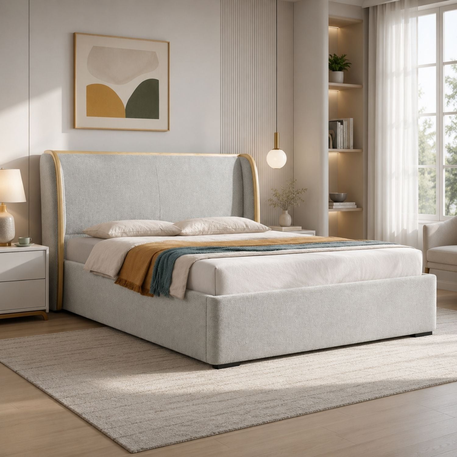 Serenelle Hydraulic Storage Bed