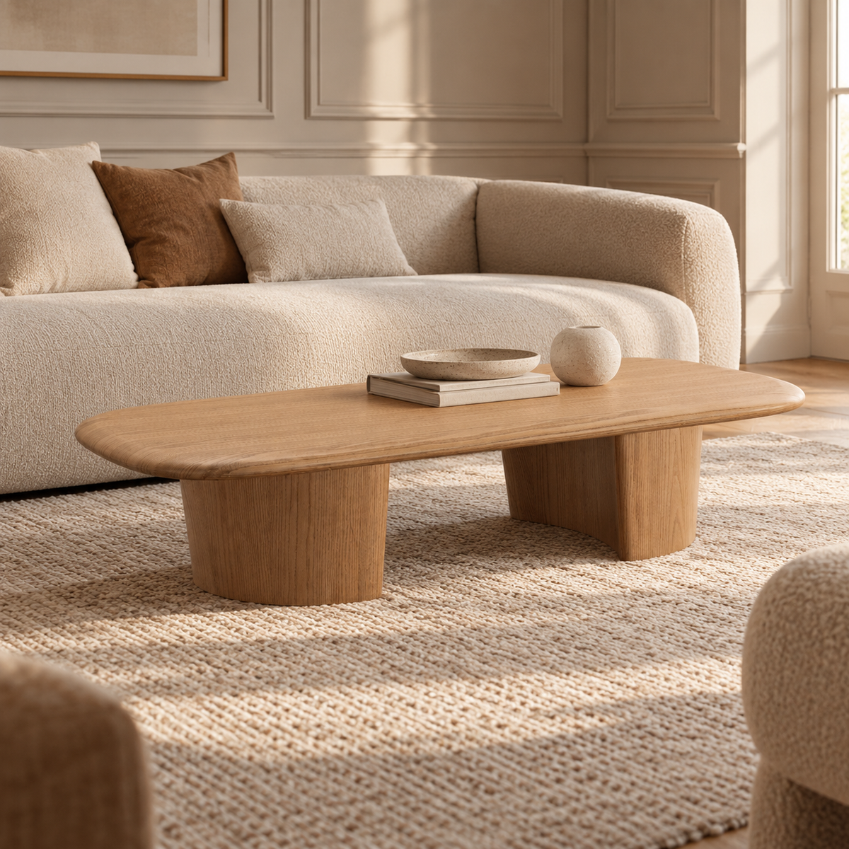 Sia Coffee Table – Natural
