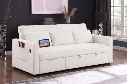 Skylar Sofa Sectional Sleeper - Eyelash